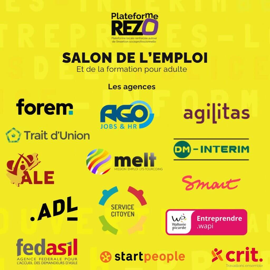 SALON DE L'EMPLOI 03.04.204 3 Post les agences interims